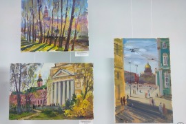 Выставка «Дневники художника» в Центральной городской библиотеке им. В. В. Верещагина (город Череповец)