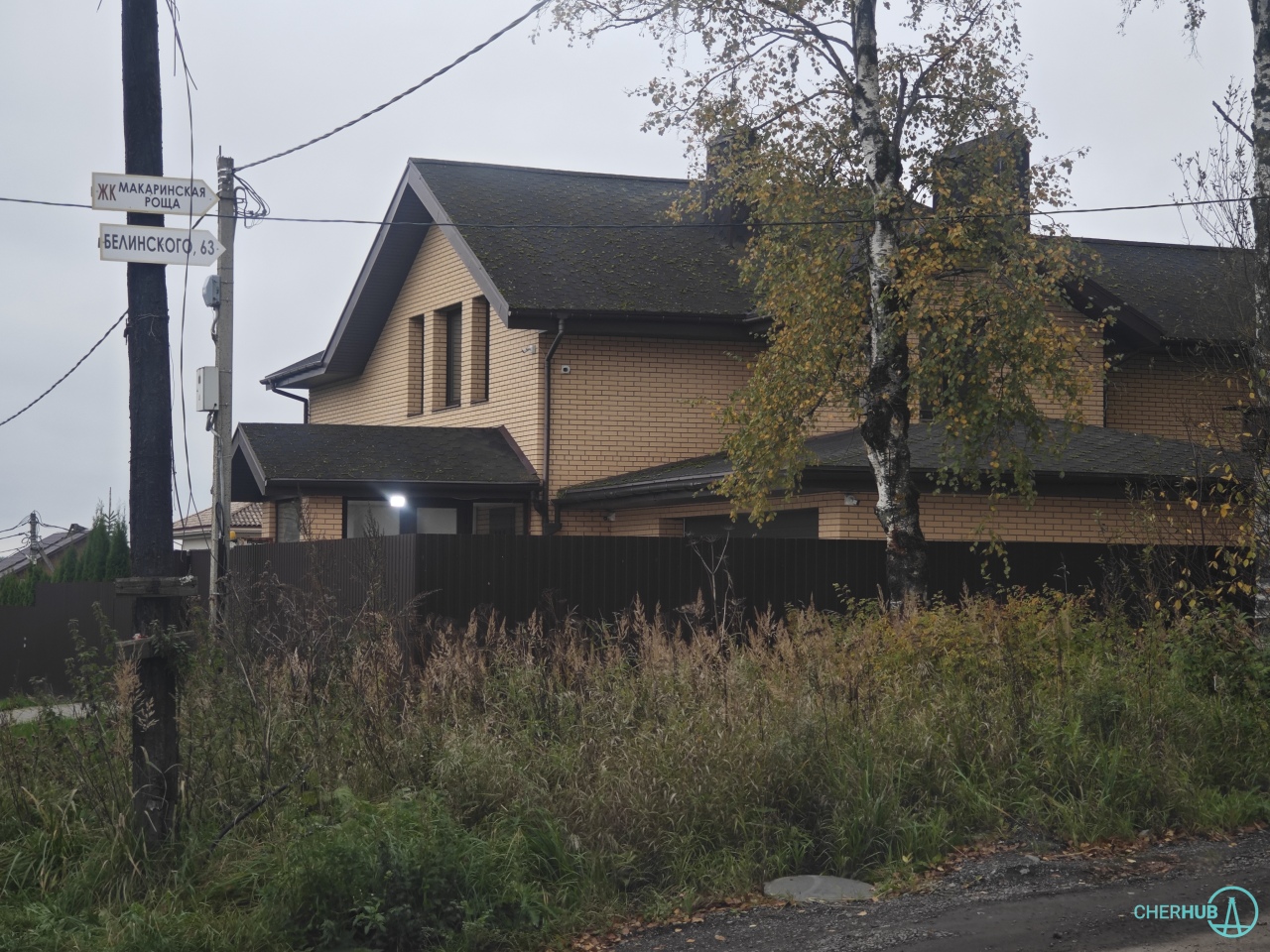Участок улицы Белинского, Череповец.