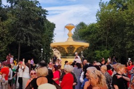 05.08.2026: в Комсомольском парке Череповца состоялось торжественное открытие фонтана после капитального ремонта