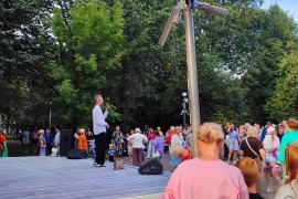 05.08.2026: в Комсомольском парке Череповца состоялось торжественное открытие фонтана после капитального ремонта