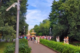 05.08.2026: в Комсомольском парке Череповца состоялось торжественное открытие фонтана после капитального ремонта