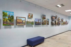 Выставка «Дневники художника» в Центральной городской библиотеке им. В. В. Верещагина (город Череповец)