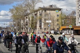 Всемирный день велосипеда. Город Череповец