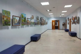 Выставка «Дневники художника» в Центральной городской библиотеке им. В. В. Верещагина (город Череповец)