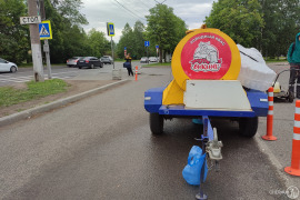 В Череповце открылся сезон уличных лакомств: квас из бочек, мороженое и фудтраки